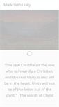 Mobile Screenshot of madewithunity.com