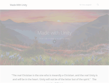 Tablet Screenshot of madewithunity.com